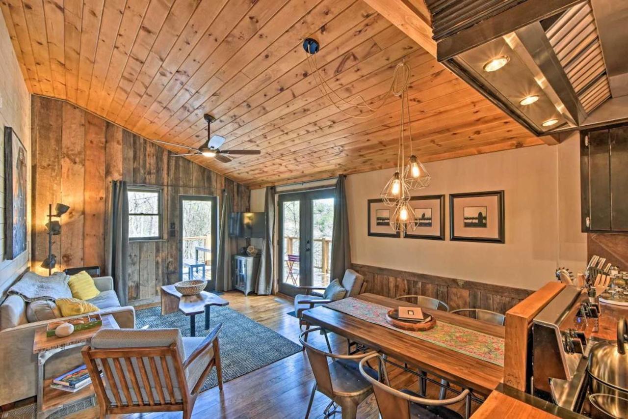 The Cottage At Camp Toccoa Blue Ridge Exterior photo